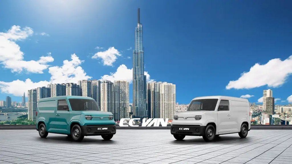 VinFast EC VAN nâng cao cửa trượt