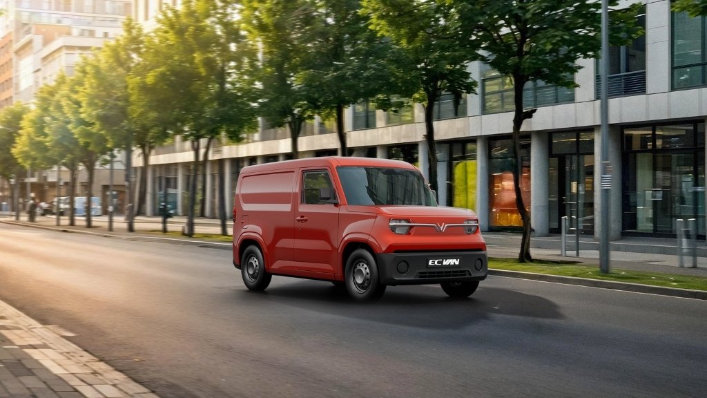 VinFast EC VAN nâng cao cửa trượt