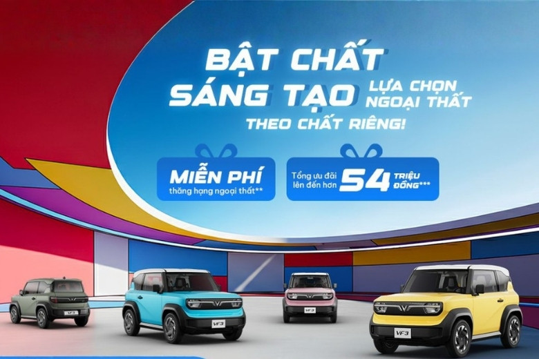 chuong trinh khuyen mai mau nang cao cho vf3 tong gia tri uu dai